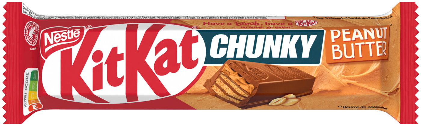 Kitkat Chunky Peanut Butter Schokoladenriegel 42G