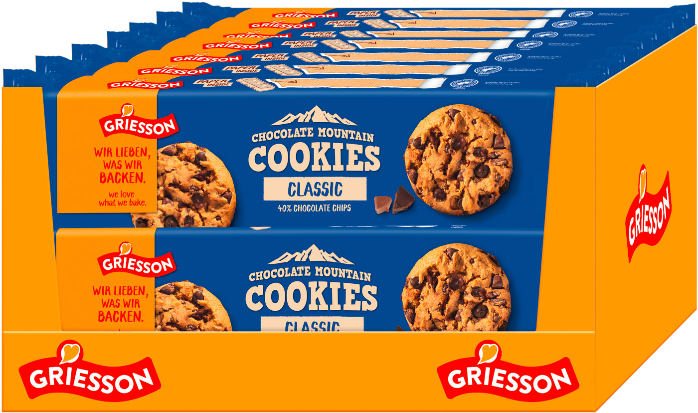 Griesson Chocolate Mountain Cookies 150G