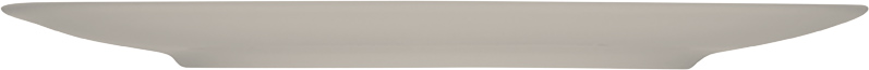 Bauscher Teller aus der Kollektion scope glow gray, flach, coup, relief, 28 cm, aus Porzellan