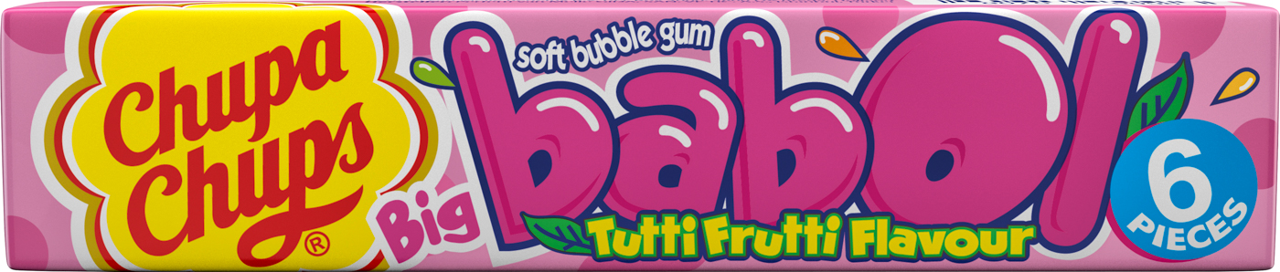 Chupa Chups Big Babol Tutti Frutti Bubble Gum