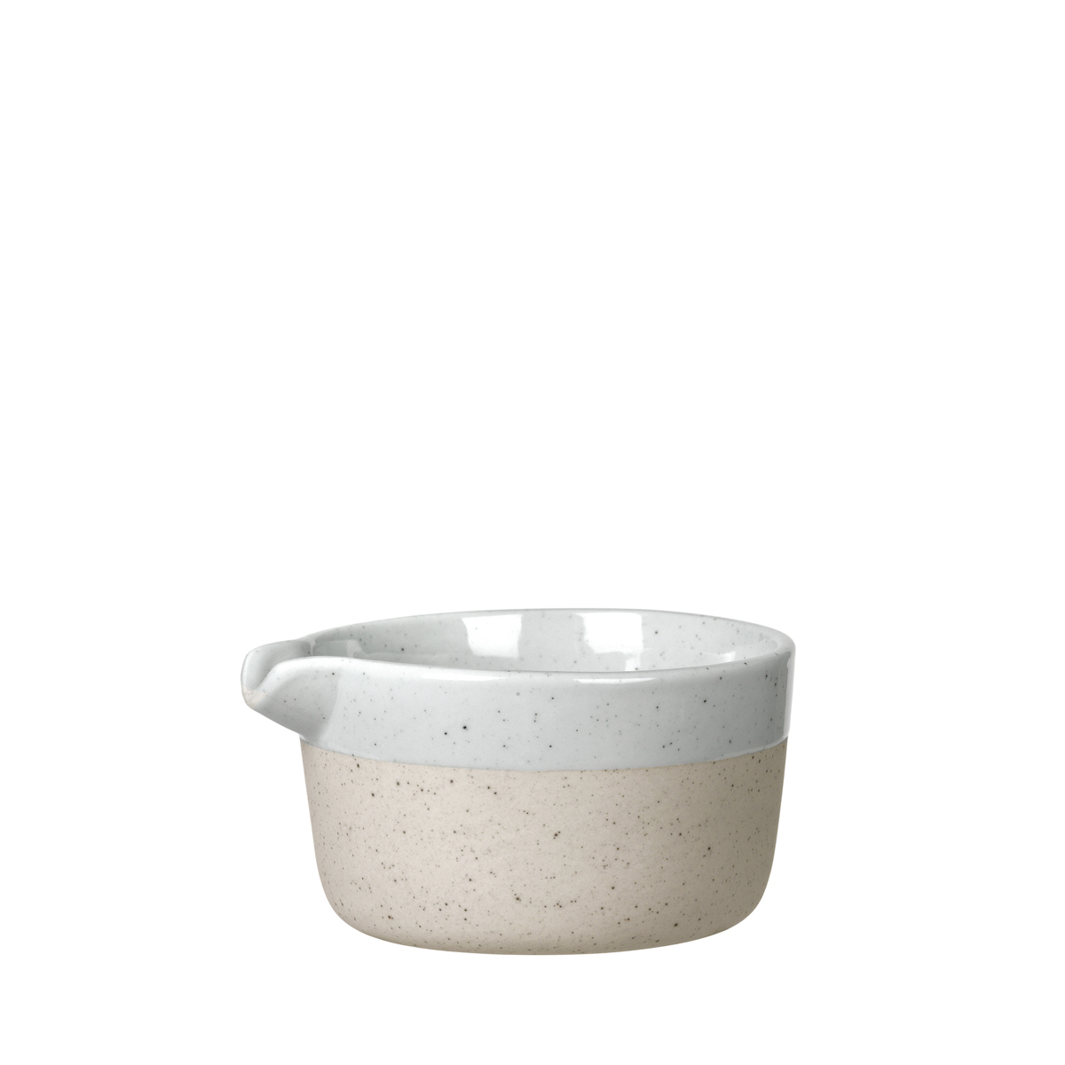 Milchkännchen -SABLO- Cloud 150 ml, Ø 8,5 cm. Material: Keramik. Von Blomus.