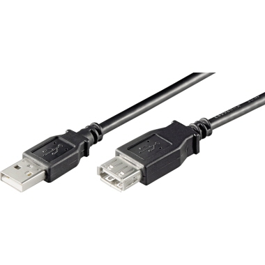 Goobay® USB Kabel Hi-Speed 1,8m schwarz