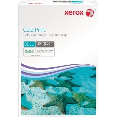 Xerox Kopierpapier ColorPrint DIN A4 120g/m weiß 500 Bl./Pack.