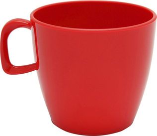 Roltex Kaffebecher mit 220 ml Füllvermögen, rot