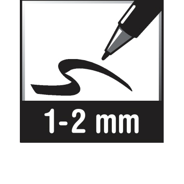 STAEDTLER® Whiteboardmarker Lumocolor® compact 341 1-2mm orange, Strichstärke: 1-2 mm, Rundspitze, Bezeichnung der