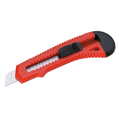 ALCO Cutter Profi 18mm 160mm Metall rot, Breite der Klinge: 18 mm, Arbeitslänge: 80 mm, 8 Glieder, Material der Klinge: