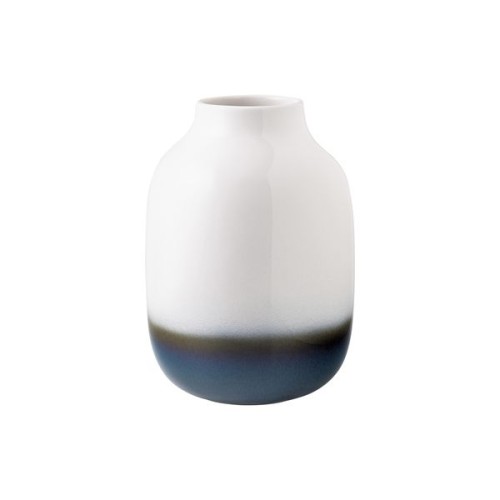 Villeroy & Boch Lave Home Vase Nek bleu groß, Inhalt: 2,7 l, Durchmesser: 15,5 cm