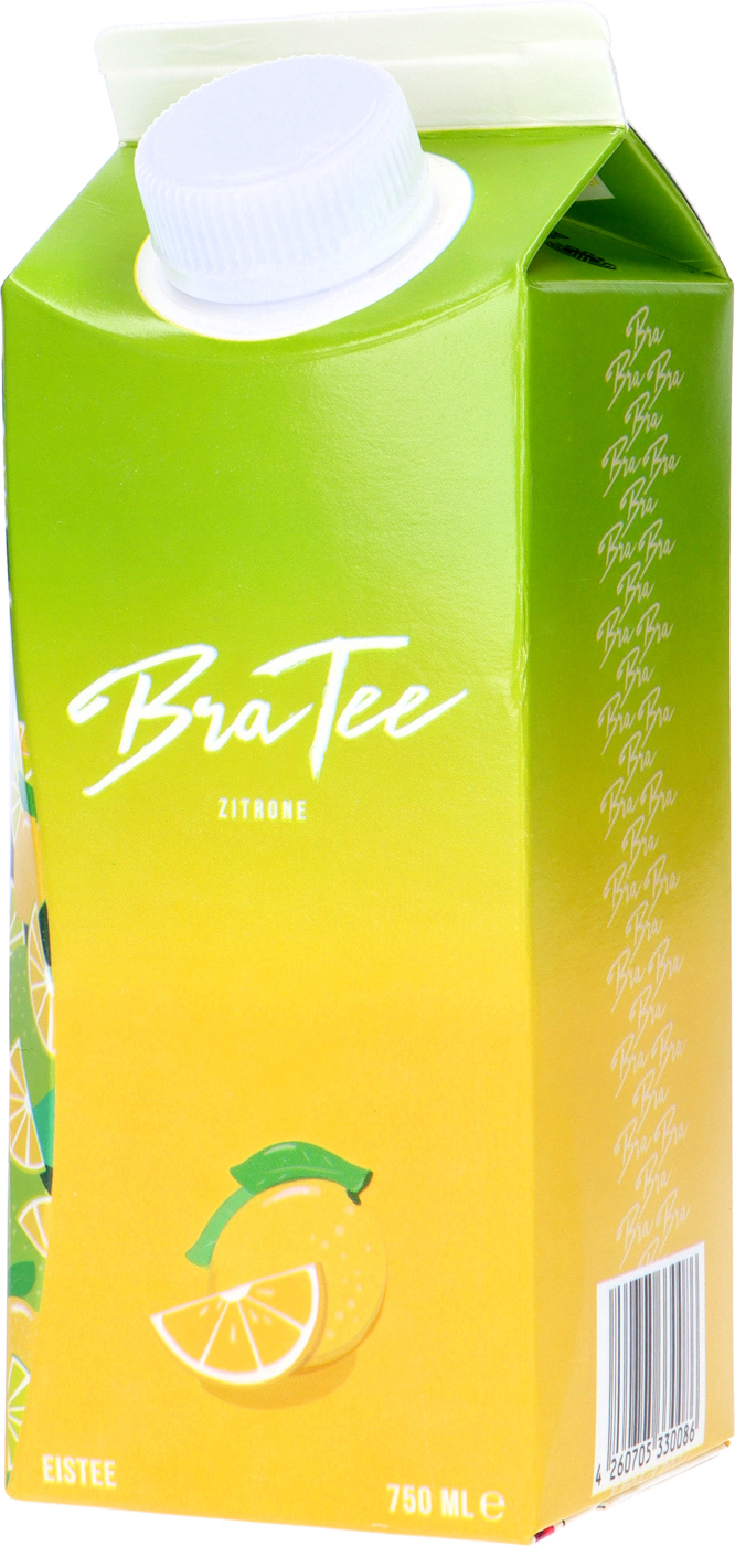 Bra Tee Zitrone Eistee 0,75L Tetrapack