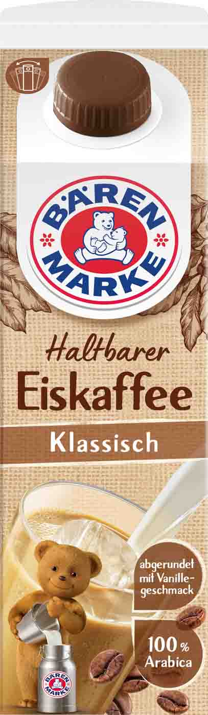 Bärenmarke Eiskaffee 1L Tetrapack