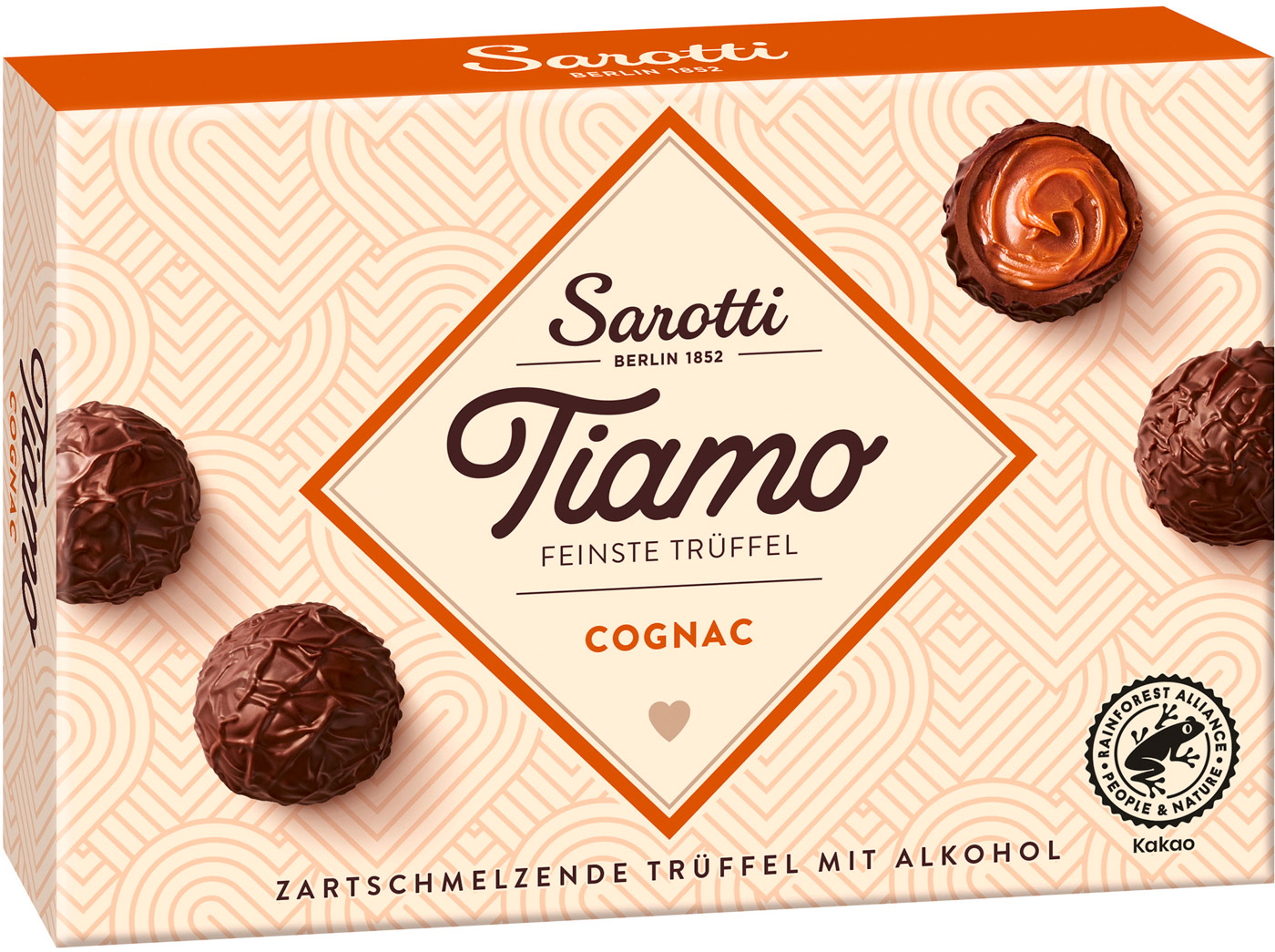 Sarotti Tiamo Cognac Sahne Trüffel 125G