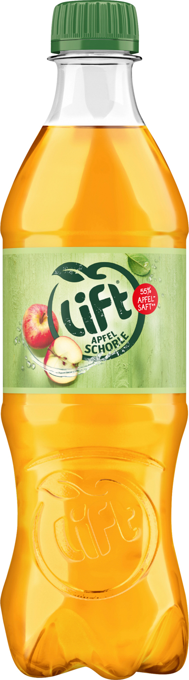 Lift Apfelschorle 0,5L Flasche Mehrwegartikel (inkl. Pfand)