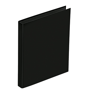 PAGNA Ringbuch Basic Colours DIN A5 Pappe schwarz
