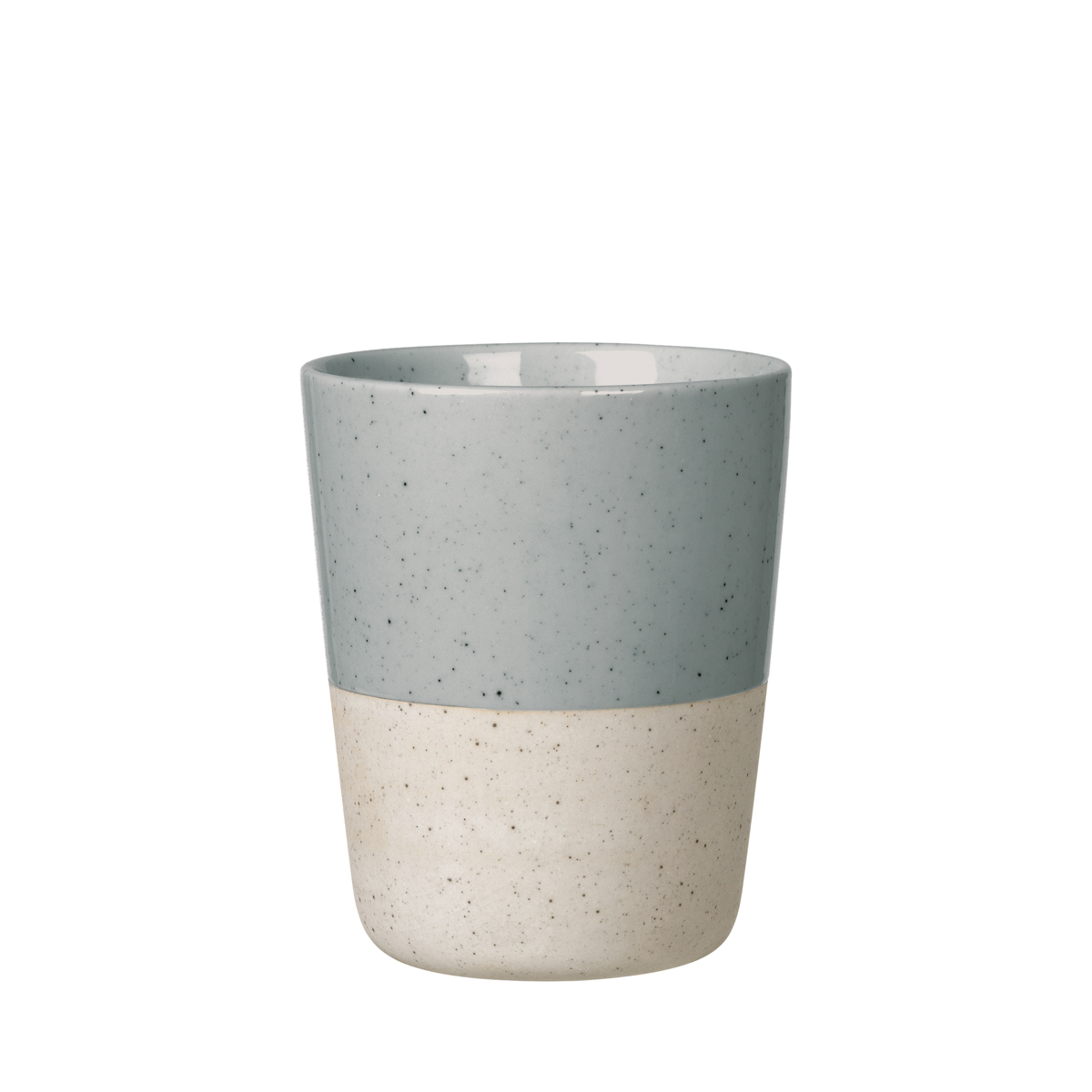 Becher -SABLO- Stone 250 ml, ohne henkel, Ø 8 cm. Material: Keramik. Von Blomus.