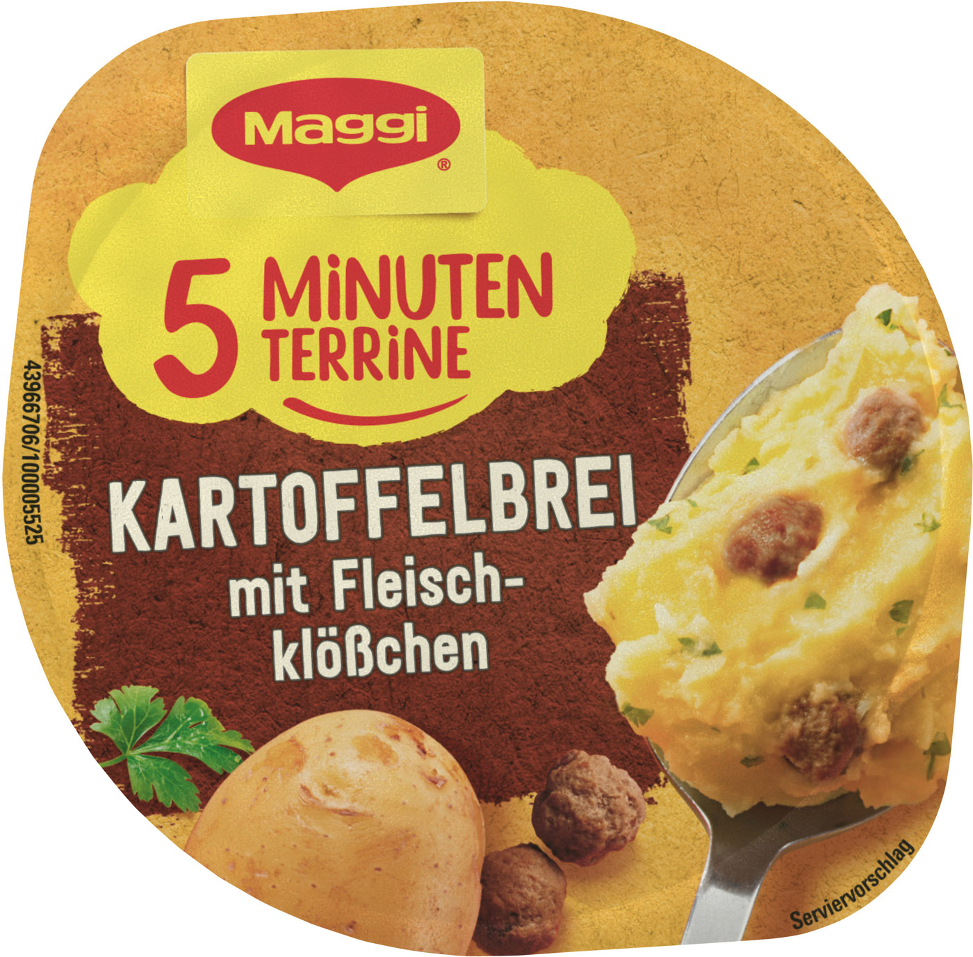 Maggi 5 Min Terrine Kartoffel- brei Fleischklößchen 46G